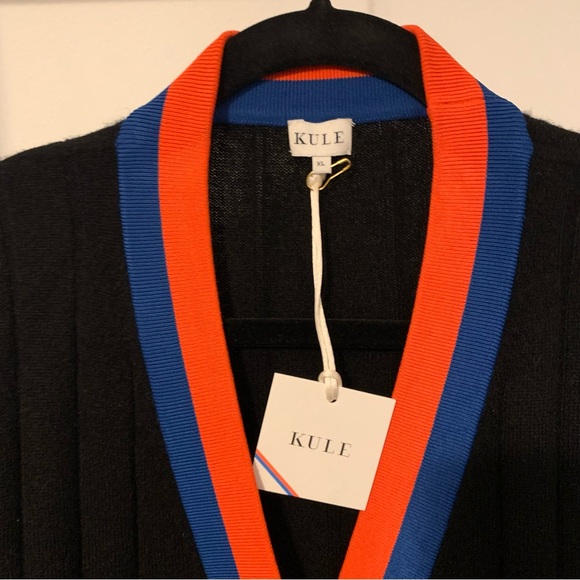 Kule The Sinclair Cashmere Button Cardigan in Black New with tags - Picture 7 of 13